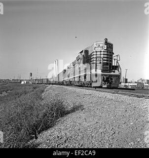 [Fort Worth & Denver City, Diesel Electric Locomotive n° 858] Banque D'Images