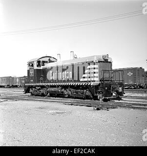 [Fort Worth & Denver City, Diesel Locomotive de Manœuvre électrique n°609] Banque D'Images