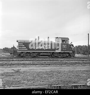 [Fort Worth & Denver City, Diesel Locomotive de Manœuvre électrique n°605] Banque D'Images