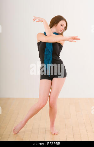 Female ballet dancer Banque D'Images