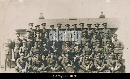 Aberdeen University Officers Training Corps au Camp annuel dans le1920s. Banque D'Images