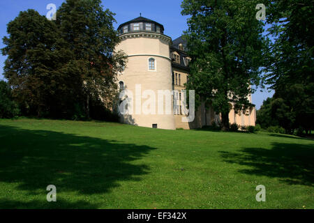 Arrière du bâtiment de la bibliothèque de la Duchesse Anna Amalia. La bibliothèque a été fondée en 1691 comme une bibliothèque ducale. Fondateur était le duc Wilhelm Ernst de Weimar. Photo : Klaus Nowottnick Date : juillet 26, 2014 Banque D'Images