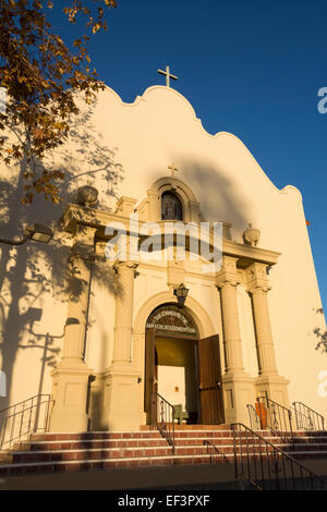 Église de l'Immaculée Conception, dans la vieille ville de State Park, San Diego, Californie. Banque D'Images