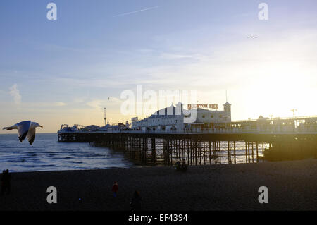 à Brighton. Banque D'Images