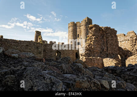 Château de Kidwelly, Carmarthenshire, Pays de Galles, Royaume-Uni Banque D'Images