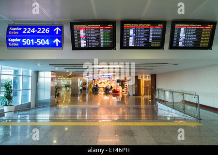 L'aéroport international d'Atatürk à Istanbul, Turquie Banque D'Images