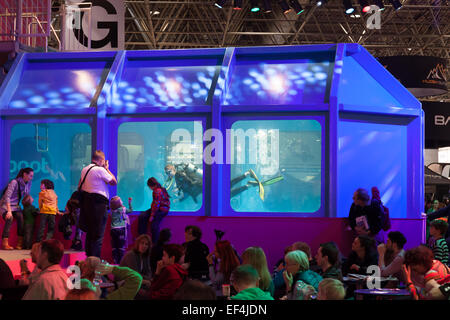 2015 - le bateau Duesseldorf mondes plus grand yachting et sports d'eau exposition. 25 janvier 2015 à Duesseldorf, Allemagne Banque D'Images