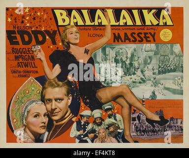 Affiche de film - Balalaika Banque D'Images