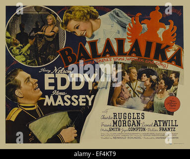 Affiche de film - Balalaika Banque D'Images