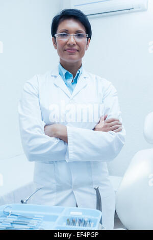 Portrait of female dentist Banque D'Images
