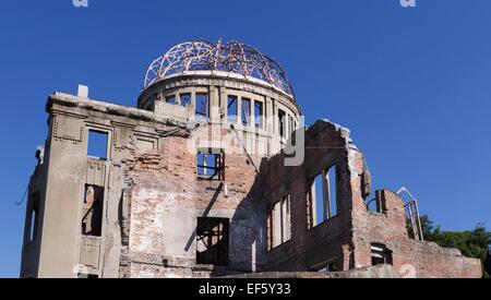 Dôme de la bombe atomique à Hiroshima, Japon Banque D'Images