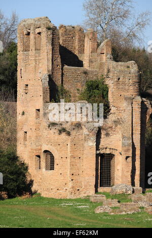 Mausolée de Romulus à Rome, Italie Banque D'Images