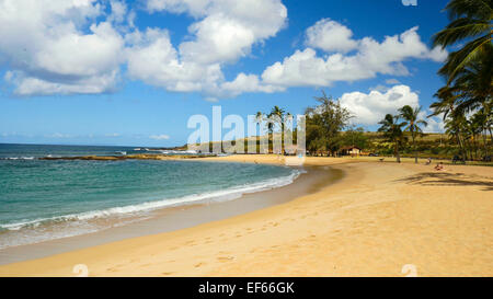 Salt Pond Beach, parc, Hanapepe, Kauai, Hawaii Banque D'Images