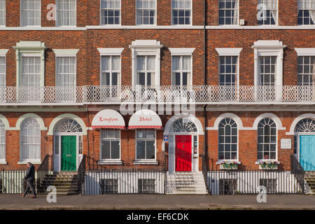 Hôtels et chambres d'hôtes, Esplanade Weymouth, Dorset UK Banque D'Images