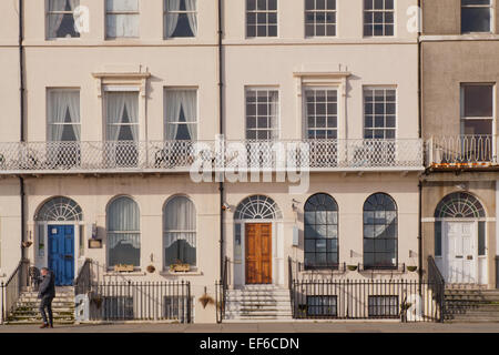 Hôtels et chambres d'hôtes, Esplanade Weymouth, Dorset UK Banque D'Images