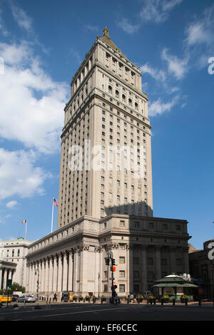 Bâtiment de la Cour suprême de l'état, entre nous, Palais de Manhattan, Foley Square, New York, USA, Amérique Latine Banque D'Images