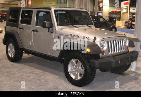 2008 Jeep Wrangler Unlimited Rubicon DC Banque D'Images