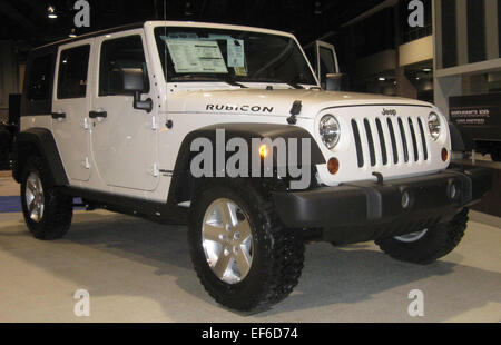 2010 Jeep Wrangler Rubicon Unlimited DC Banque D'Images