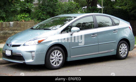 2012 Toyota Prius plug in hyrid 07 14 2012 Banque D'Images