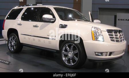 Cadillac Escalade Hybrid DC Banque D'Images