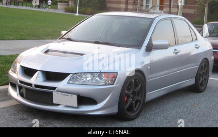 Mitsubishi Lancer Evolution VIII Banque D'Images