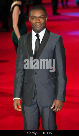 L'acteur David Oyelowo assiste à la première européenne de "elma' au Curzon Mayfair. Banque D'Images