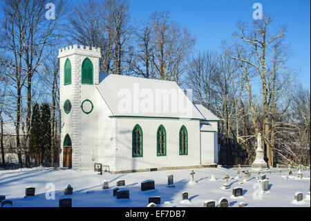 église blanche Banque D'Images