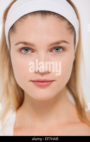 Portrait d'une belle femme Banque D'Images