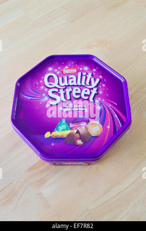 À Remous de Quality Street Bonbons, UK Banque D'Images