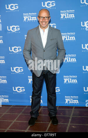 Santa Barbara, Californie, USA. 27 Jan, 2015. Réalisateur Peter Chelsom assiste à la présentation de la soirée d'ouverture à la 30e Festival International du Film de Santa Barbara. Crédit : Scott London/Alamy Live News Banque D'Images