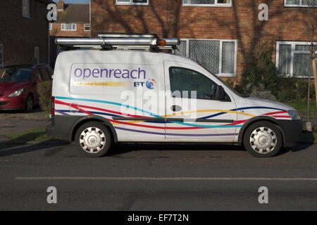 Bt openreach van Banque D'Images