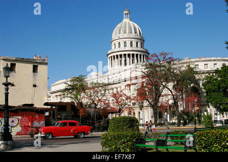 Capitol building à La Havane, Cuba Banque D'Images