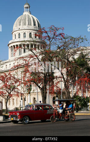 Capitol building à La Havane, Cuba Banque D'Images