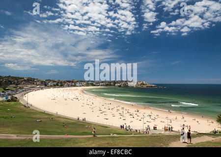 La plage de Bondi, Australie Banque D'Images