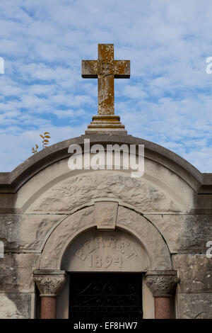 Burial vault, Congressional Cemetery - Washington, DC USA Banque D'Images