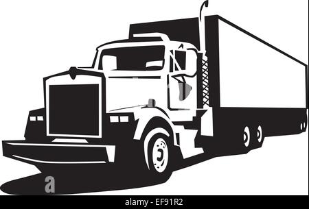 Un gros camion Illustration de Vecteur