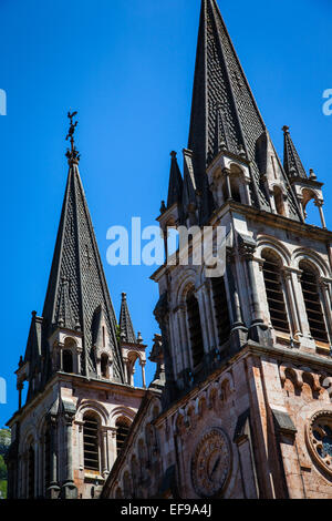 Basilique de Santa Maria, Covadonga, dans les Asturies, Espagne Banque D'Images