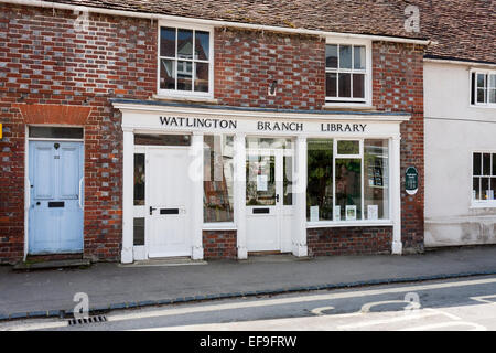 Bibliothèque, Watlington, Oxfordshire, Angleterre, GB, ROYAUME-UNI Banque D'Images