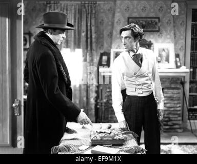 NILS ASTHER, John Carradine, Alaska, 1944 Banque D'Images