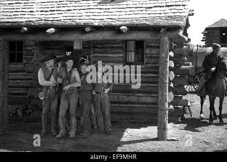 JOHN WAYNE l'ALLEGHENY UPRISING (1939) Banque D'Images