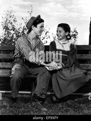 GENE REYNOLDS, VIRGINIA WEIDLER, MAUVAIS petit ange, 1939 Banque D'Images