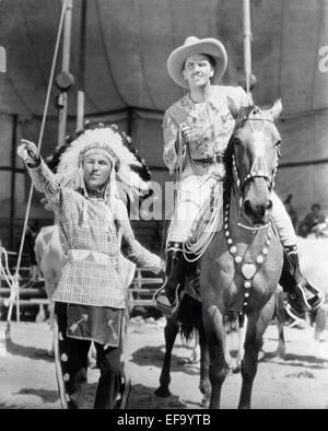 THUNDERBIRD EN CHEF, PRESTON FOSTER, Annie Oakley, 1935 Banque D'Images