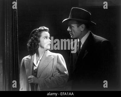 KIM HUNTER, DEAN JAGGER, LORSQUE DES ÉTRANGERS SE MARIER, 1944 Banque D'Images