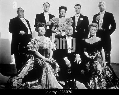 EUGENE PALLETTE, ALLYN JOSLYN, GENE TIERNEY, DON AMECHE, LOUIS CALHERN, Marjorie MAIN, CHARLES COBURN, SPRING BYINGTON, Heaven Can Wait, 1943 Banque D'Images