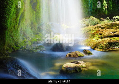 Cascades de Kursunlu Antalya, Turquie Banque D'Images