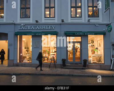 Boutique de la marque Laura Ashley dans Universitetsgata dans le centre d'Oslo Norvège Banque D'Images