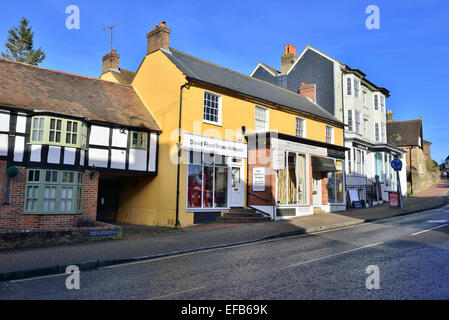 Cuckfield High Street. West Sussex. L'Angleterre. UK Banque D'Images