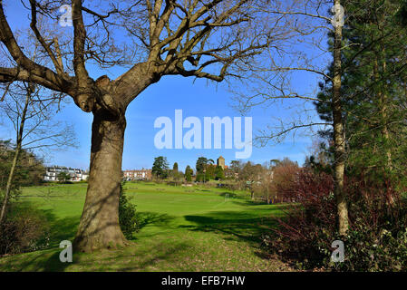 Le Parc Victoria. Haywards Heath. West Sussex. L'Angleterre. UK Banque D'Images