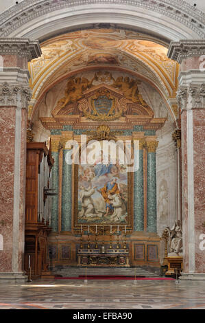 Chapelle de San Bruno Basilique de Saint Marie des Anges et des Martyrs Rome Italie Banque D'Images