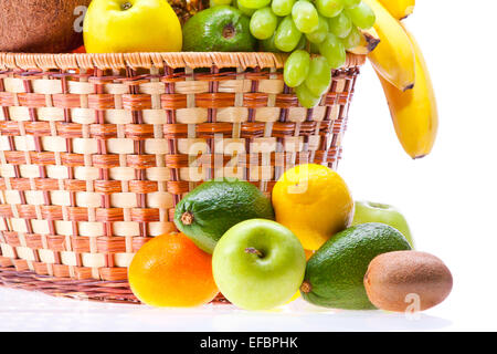 panier de fruits Banque D'Images